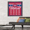 Trends International NHL Montreal Canadiens Champions 13 Wall Poster, 22.375" x 34", Bronze Framed Version view 2