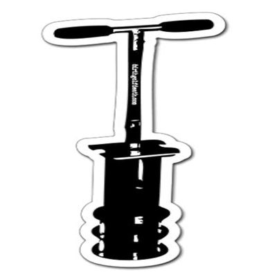 birth.golf.death. Golf Sticker Decal - Cup/Hole Cutter - Golf Course Superintendent - SCC