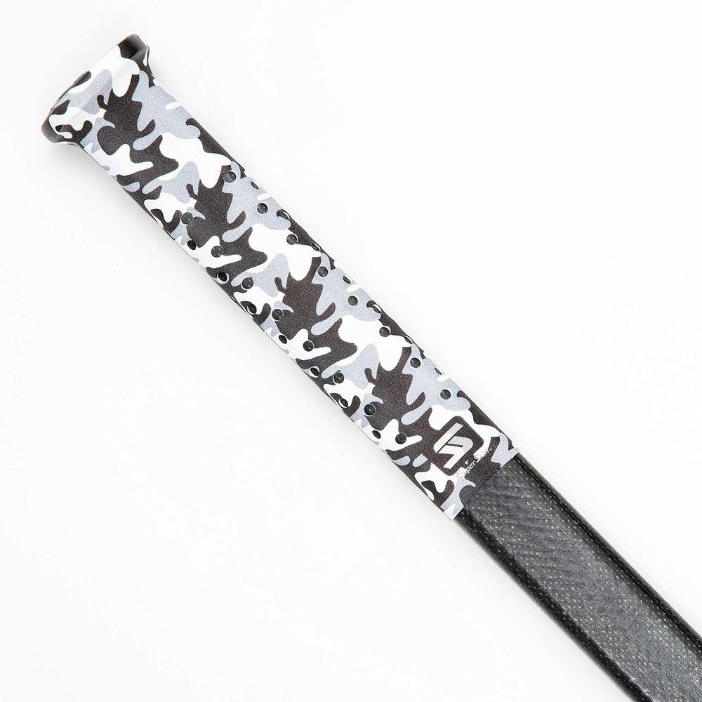 SNIPER SKIN ICT Hockey Grip, Fits Adult and Kids Sticks, Easy Install, Durable, Better Than Hockey Tape, Ideal Team Swag, Tacked Feel - Black & White CAMO