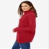 Woman Within Plus Size Thermal Turtleneck - 22/24, Classic Red view 3