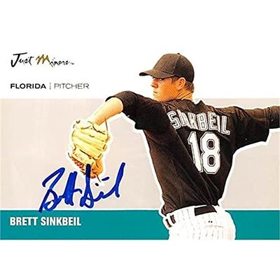 Autograph Warehouse 444338 University of Florida 2007 Just Minors JA45 Brent Sinkbell Autographed Baseball Card