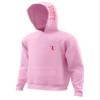 Daxton Youth Unisex Skateboarder Design Hoodie Mid-weight Fleece Sweatshirt,Pink,XS view 1