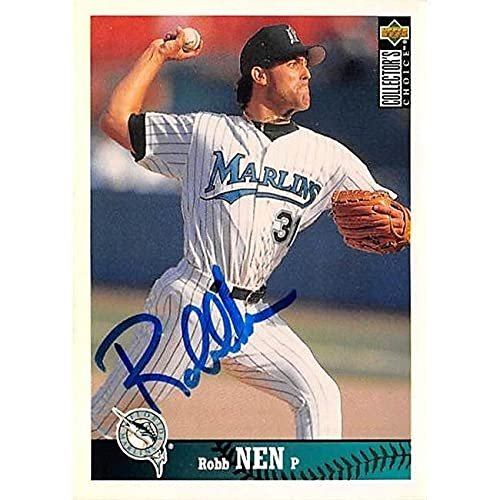 Autograph Warehouse 444096 University of Florida 1997 Upper Deck 117 Robb NEN Autographed Baseball Card
