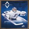 Trends International NHL Tampa Bay Lightning - Andrei Vasilevskiy 19 Wall Poster, 22.375" x 34", Bronze Framed Version view 1