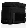 Inertia Designs - Bicycle Rack Trunk with Front Pocket and Loop Sides for Patch Application - Black view 3