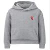 Daxton Youth Unisex Skateboarder Design Hoodie Mid-weight Fleece Sweatshirt,Heather Gray,S view 4