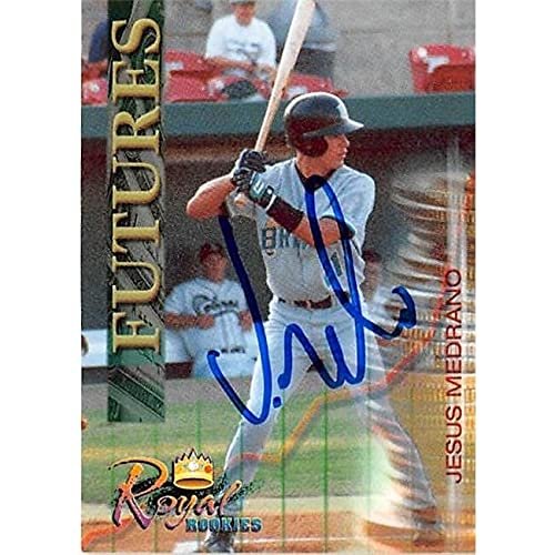 Autograph Warehouse 444032 University of Florida 2000 Royal Rookies 28 Jesus Medrano Autographed Baseball Card