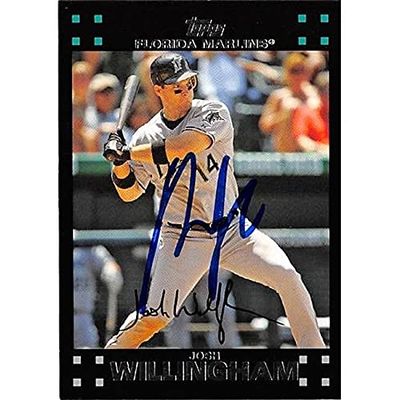Autograph Warehouse 444223 University of Florida 2007 Topps 405 Josh Willingham Autographed Baseball Card