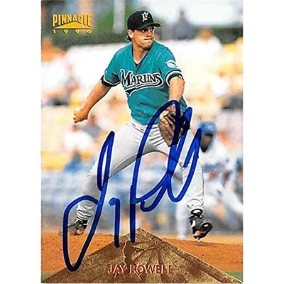Autograph Warehouse 444175 University of Florida 1996 Pinnacle 381 Jay Powell Autographed Baseball Card