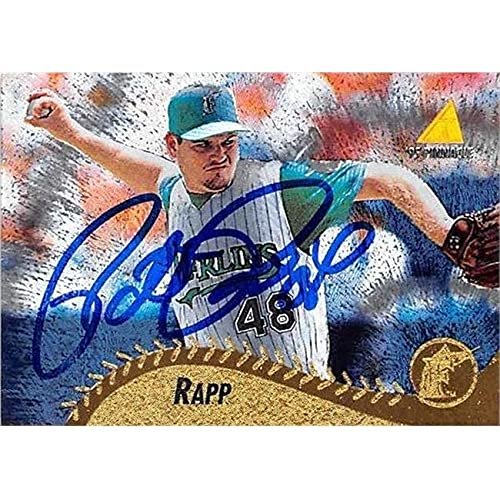 Autograph Warehouse 444394 University of Florida 1995 Pinnacle 198 Museum Collection Pat Rapp Autographed Baseball Card
