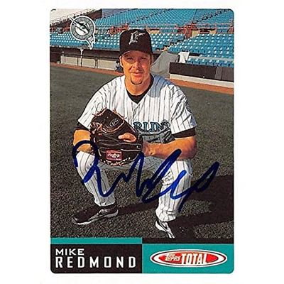 Autograph Warehouse 444381 University of Florida 2002 Topps Total 77 Mike Redmond Autographed Baseball Card