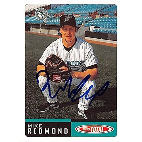 Autograph Warehouse 444381 University of Florida 2002 Topps Total 77 Mike Redmond Autographed Baseball Card