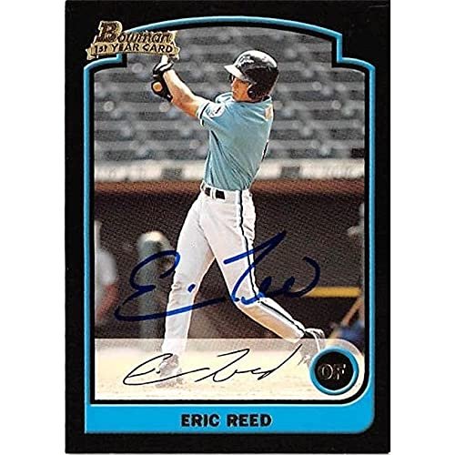 Autograph Warehouse 444422 University of Florida 2003 Topps Bowman 290 Eric Reed Autographed Baseball Card