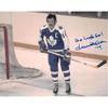 Autograph Warehouse 465214 8 x 10 in. Toronto Maple Leafs Hockey Hall of Fame No. SC7 Inscribed Go Leafs Go Dave Keon view 1