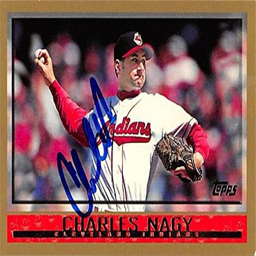 Autograph Warehouse 388420 Charles Nagy Autographed Baseball Card - Cleveland Indians, SC 1998 Topps No.85