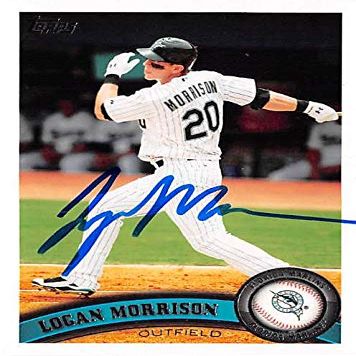 Autograph Warehouse 444074 University of Florida 2011 Topps 455 Logan Morrison Autographed Baseball Card