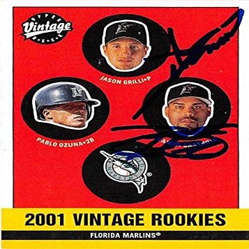 Autograph Warehouse 444196 University of Florida 2001 Upper Deck Vintage 364 Rookie Jason Grilli & Ramon Castro Autographed Baseball Card