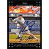 Autograph Warehouse 421040 Alfredo Amezaga Autographed Baseball Card Florida Marlins 2007 Topps No.19 view 1