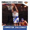 Autograph Warehouse 444527 New York Knicks 2015 Panini Hoops 4 Langston Galloway Autographed Basketball Card view 1