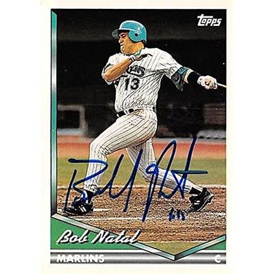 Autograph Warehouse 444103 University of Florida 1994 Topps 437 Rob Natal Autographed Baseball Card