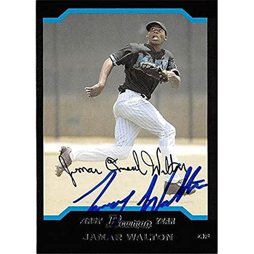 Autograph Warehouse 444254 University of Florida 2005 Topps Bowman BDP56 Jamar Walton Autographed Baseball Card