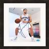 Autograph Warehouse 388629 8 x 10 in. Jonas Valanciunas Autographed Matted & Framed Photo - Toronto Raptors44; Lithuanian Image No.MJG1 view 1
