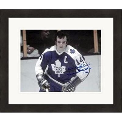 Autograph Warehouse 454969 8 x 10 in. Toronto Maple Leafs Hockey Hall of Fame No. SC11 Matted & Framed Dave Keon