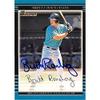 Autograph Warehouse 444428 University of Florida 2002 Topps Bowman 354 Brett Roneberg Autographed Baseball Card view 1