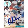 Autograph Warehouse 444257 University of Florida 1995 Leaf 233 Quilvio Veras Autographed Baseball Card view 1