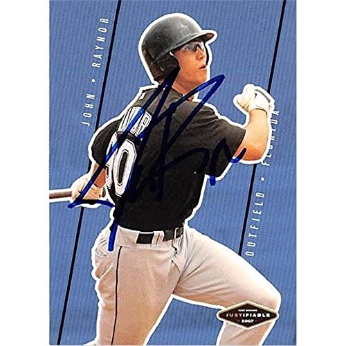 Autograph Warehouse 444412 University of Florida 2007 Just Minors JF35 Josh Raynor Autographed Baseball Card