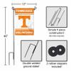 College Flags & Banners Co. Tennessee Volunteers Garden Flag and Pole Holder Set view 2