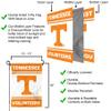 College Flags & Banners Co. Tennessee Volunteers Garden Flag and Pole Holder Set view 4