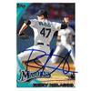 Autograph Warehouse 444080 University of Florida 2010 Topps 213 Ricky Nolasco Autographed Baseball Card view 1