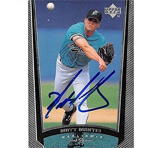 Autograph Warehouse 444030 University of Florida 1997 Upper Deck 380 Matt Mantei Autographed Baseball Card