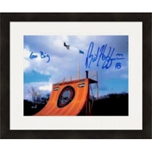 Autograph Warehouse 410362 Mat Hoffman Autographed 8 x 10 in. Photo BMX Biking X Games Champion No.SC7 Matted & Framed