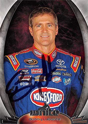Autograph Warehouse 570420 Auto Racing NASCAR & SC Bobby Labonte Autographed Trading Card - 2012 Press Pass Ignite No.22