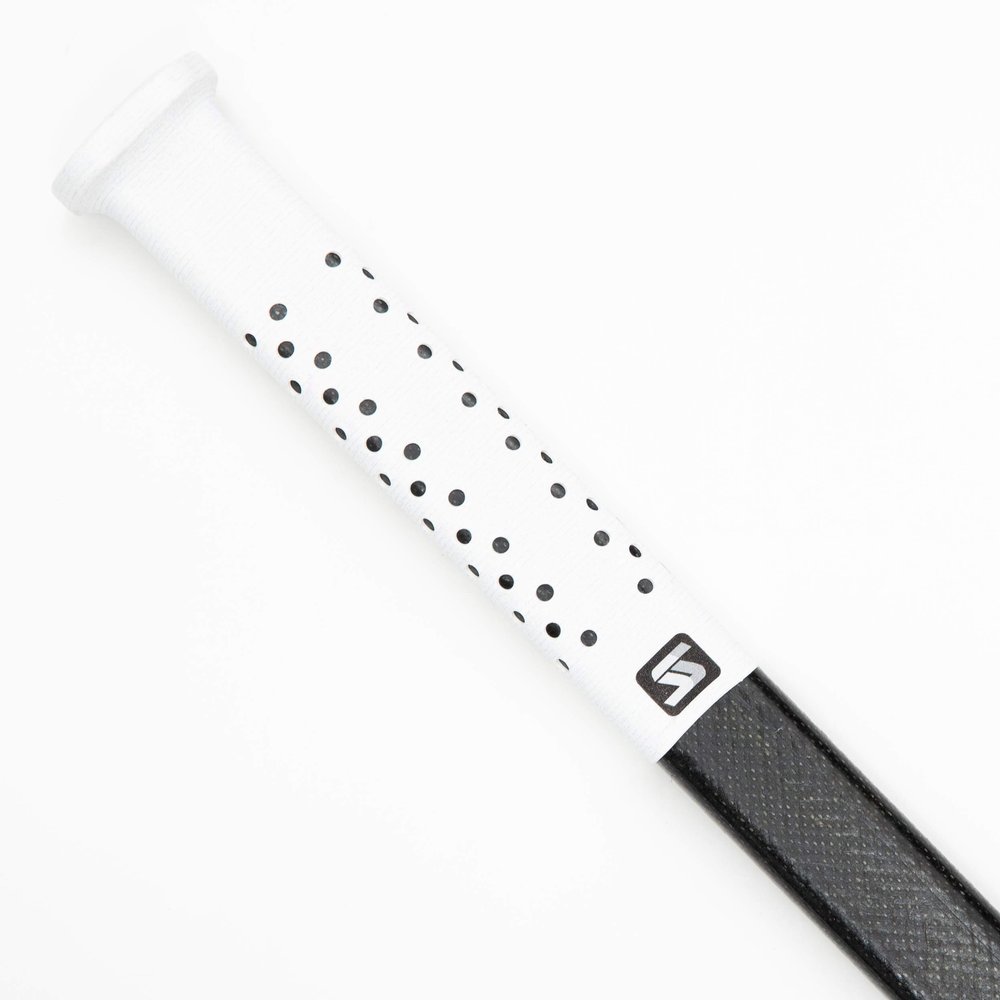 SNIPER SKIN ICT Hockey Grip, Fits Adult and Kids Sticks, Easy Install, Durable, Better Than Hockey Tape, Ideal Team Swag, Tacked Feel- PRO White