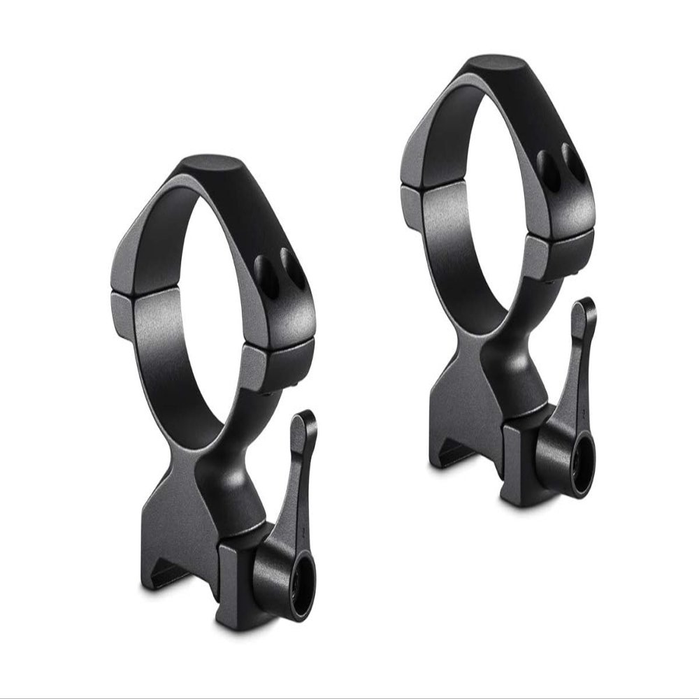 Hawke Sport Optics 23031 34 mm Medium Precision Steel Rings Weaver with Lever - Black, 2 Piece