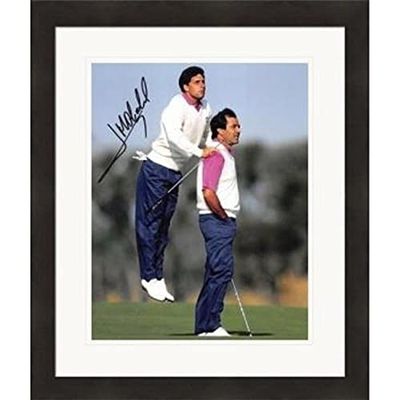 Autograph Warehouse 465263 8 x 10 in. Golf Masters Champion No. SC4 Matted & Framed Jose Maria Olazabal Autographed Photo