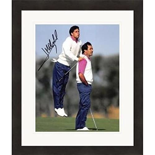 Autograph Warehouse 465263 8 x 10 in. Golf Masters Champion No. SC4 Matted & Framed Jose Maria Olazabal Autographed Photo