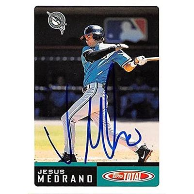 Autograph Warehouse 444027 University of Florida 2002 Topps Total 245 Jesus Medrano Autographed Baseball Card
