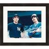 Autograph Warehouse 410622 Dave Righetti & Dave Stieb Autographed 8 x 10 in. Photo Yankees & Blue Jays All Star No Hitter Pitchers No.1 Matted & Framed