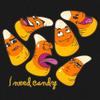 I Need Candy Youth T-Shirt Happy Halloween Trick-or-Treating Funny Kids White Small view 2
