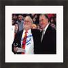 Autograph Warehouse 454957 8 x 10 in. Jiggs McDonald Autographed Photo No. SC1 Inscribed Hof 90 Matted & Framed for New York Islanders Broadcaster view 1