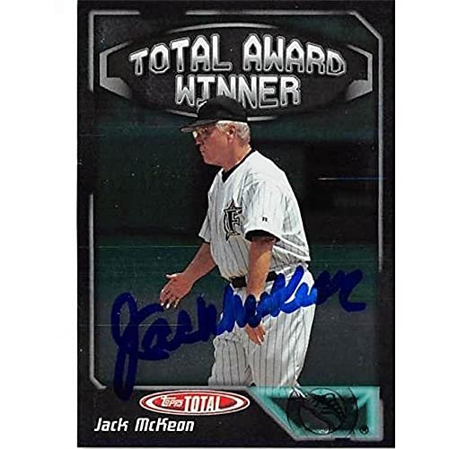 Autograph Warehouse 444077 University of Florida 2004 Topps Total AW30 Award Winner Jack Mckeon Autographed Baseball Card