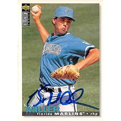 Autograph Warehouse 444054 University of Florida 1995 Upper Deck 298 Kurt Miller Autographed Baseball Card