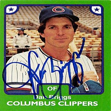 Autograph Warehouse 366435 Dan Briggs Autographed Baseball Card - 1984 TCMA-30