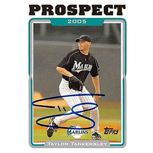 Autograph Warehouse 444301 University of Florida 2005 Topps UH108 Taylor Tankersley Autographed Baseball Card