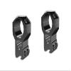 Hawke Sport Optics 24103 1 in. Extra High Dovetail Tactical Ring Mounts - Black, 2 Piece view 1