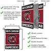 College Flags & Banners Co. USC Gamecocks Garden Flag and Pole Holder Set view 4